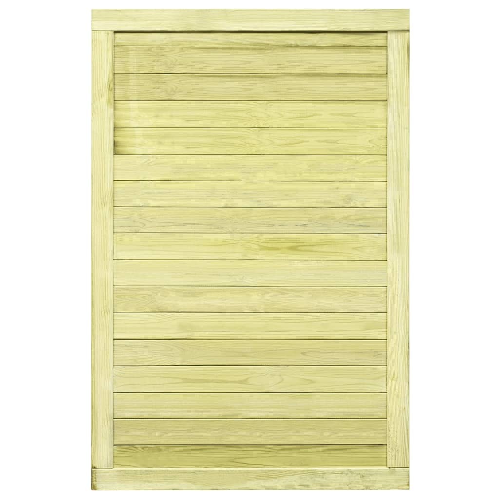 Garden Gate Impregnated Pinewood 150x100 cm